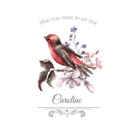 Half a Pair - Miss You Card