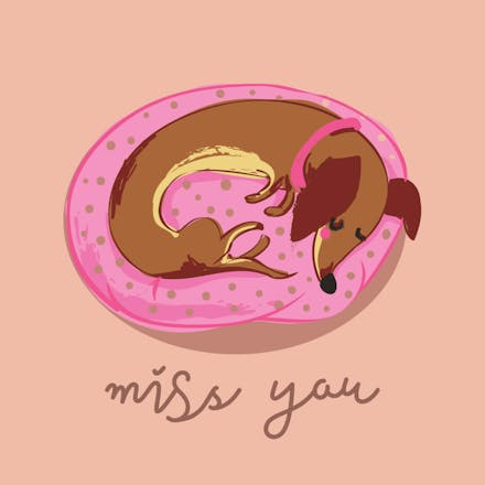 Longing - Miss You Card