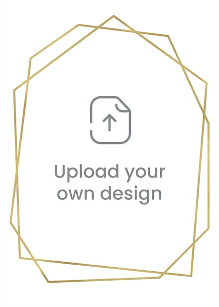 Shiny Geometric Polygon - Portrait