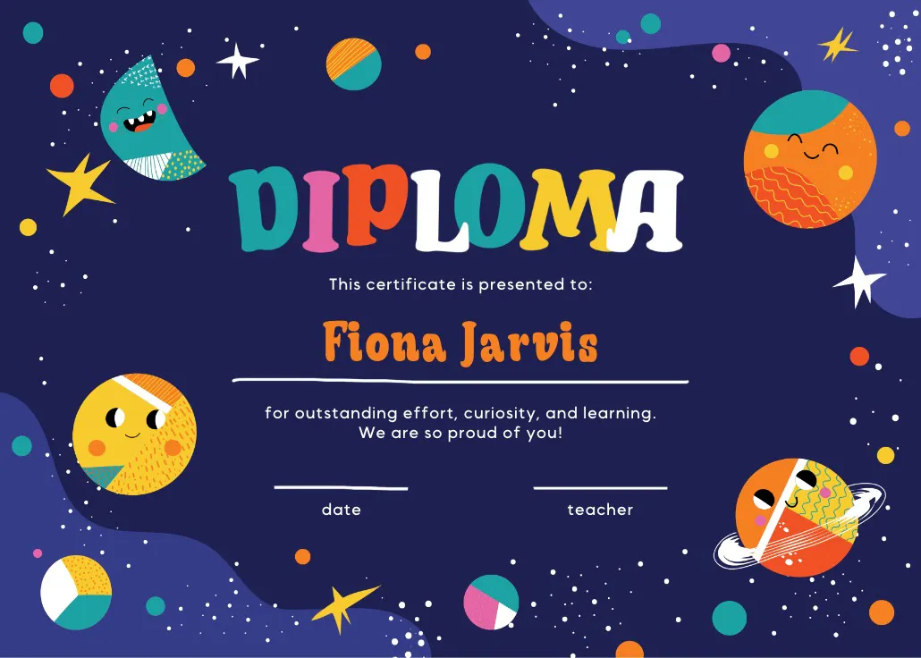 Galaxy - certificado