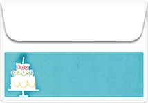 Cake- Printable Envelope Template