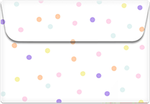 Dots- Printable Envelope Template