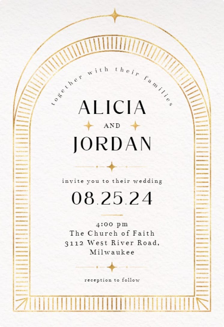 Wedding invitations