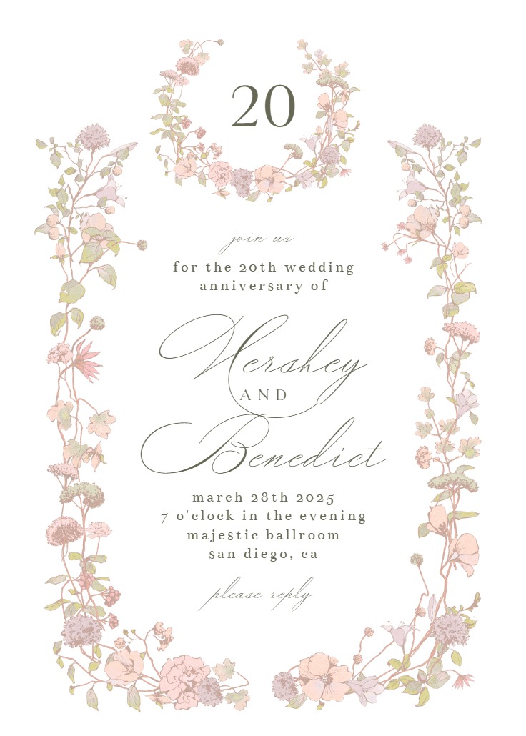 60th wedding anniversary invitation wording