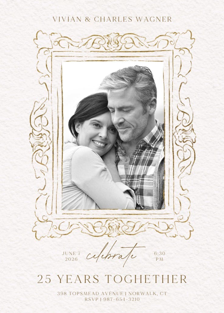 Bound by love - party invitation