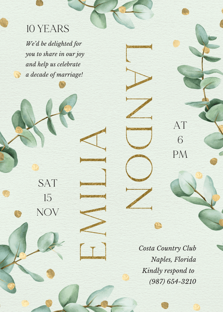 Joy of marriage - invitación para todos los días