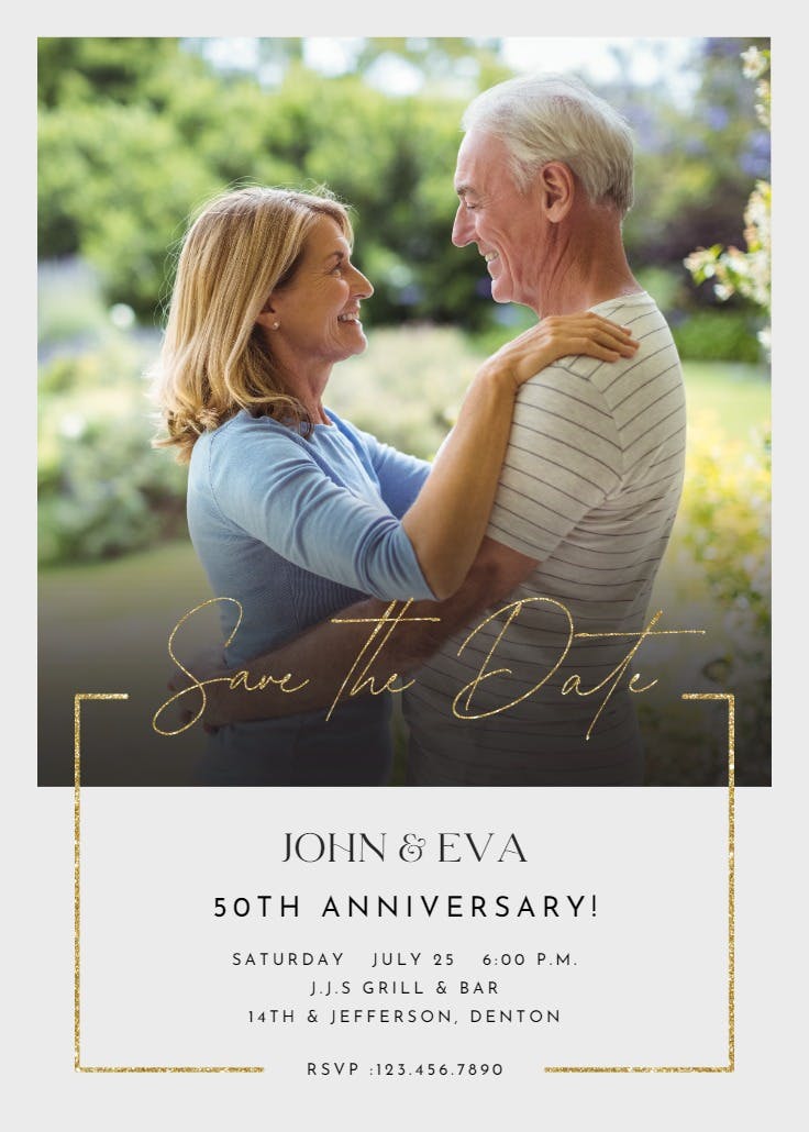 New era - anniversary invitation