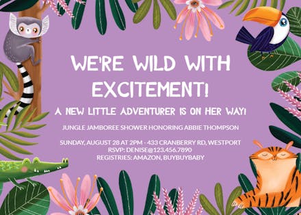 Adorable Addition - Baby Shower Invitation