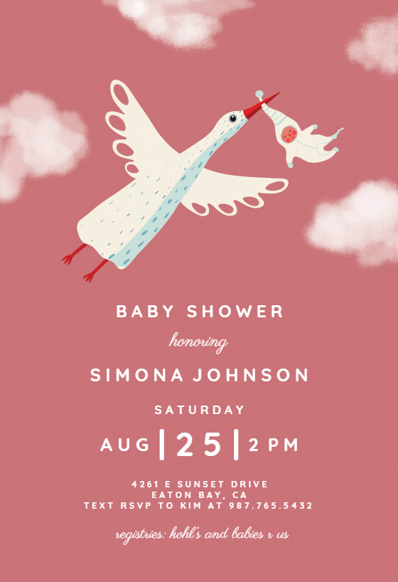 Baby Shower Invitation Templates (Free) Greetings Island