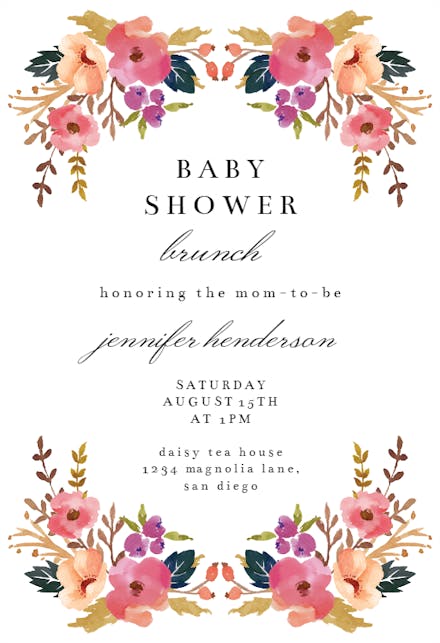 Baby Shower Invitation Templates (Free) | Greetings Island