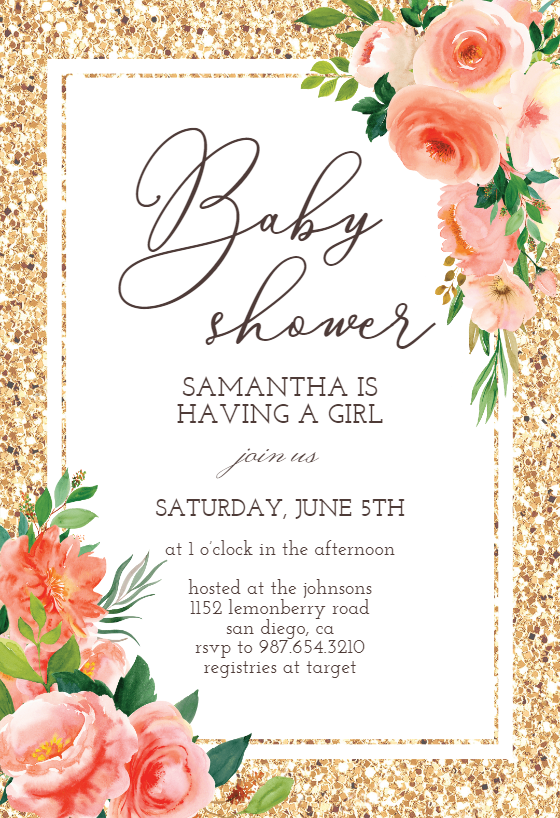 Baby Shower Invitation Templates (Free) | Greetings Island