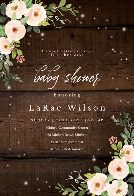 Page 13 | Baby Shower Invitations | Free Online Templates