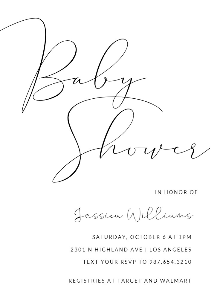 Maxleon - Baby shower invitation Template (Free) | Greetings Island