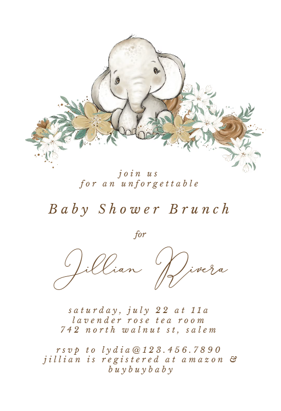 Memorable Moments Baby Shower Invitation Template Greetings Island   Memorable Moments 33693 