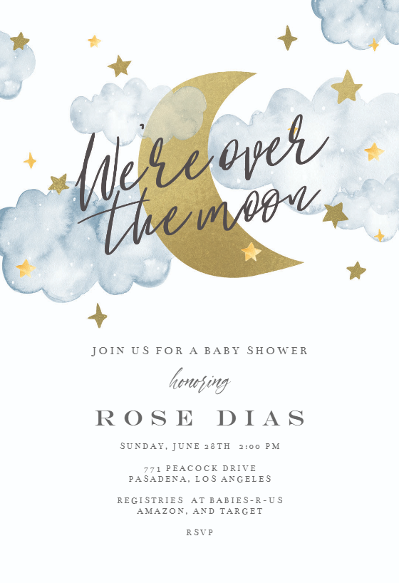 online baby shower invitations