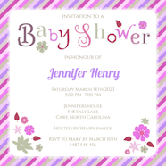 Baby Shower Invitation Templates Free Greetings Island