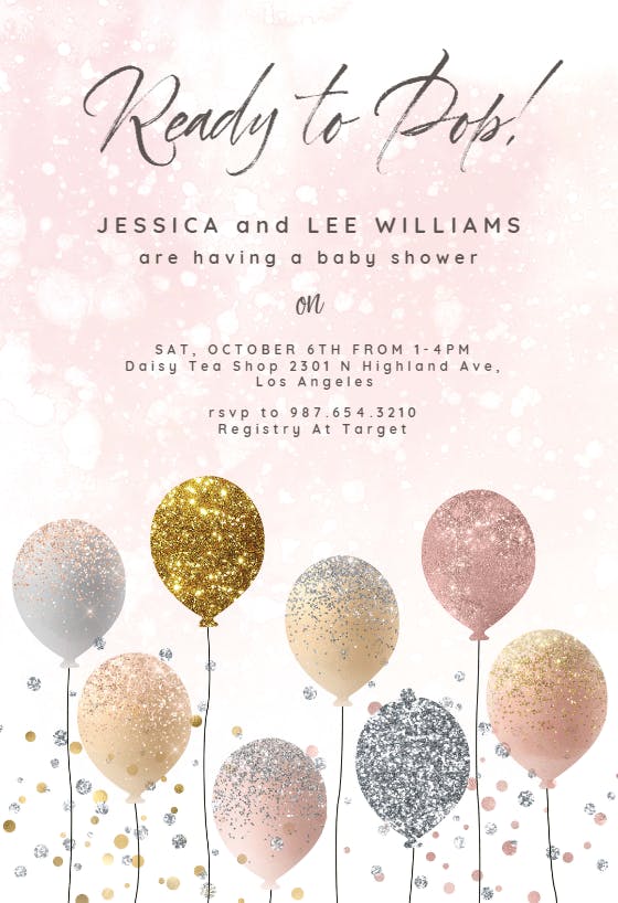 Shes Ready To Pop Invite Any Colors About To Pop Shower Popcorn Baby Shower Invitation Ready To Pop Baby Shower Invitation Handmade Products Kolenik Stationery Party Supplies