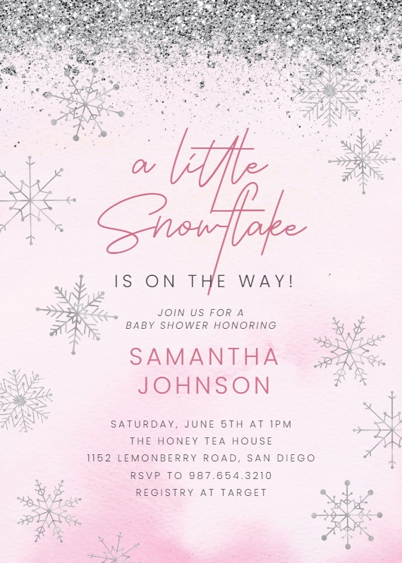 surprise baby shower invitations templates