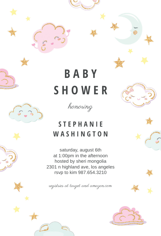 baby shower e invites