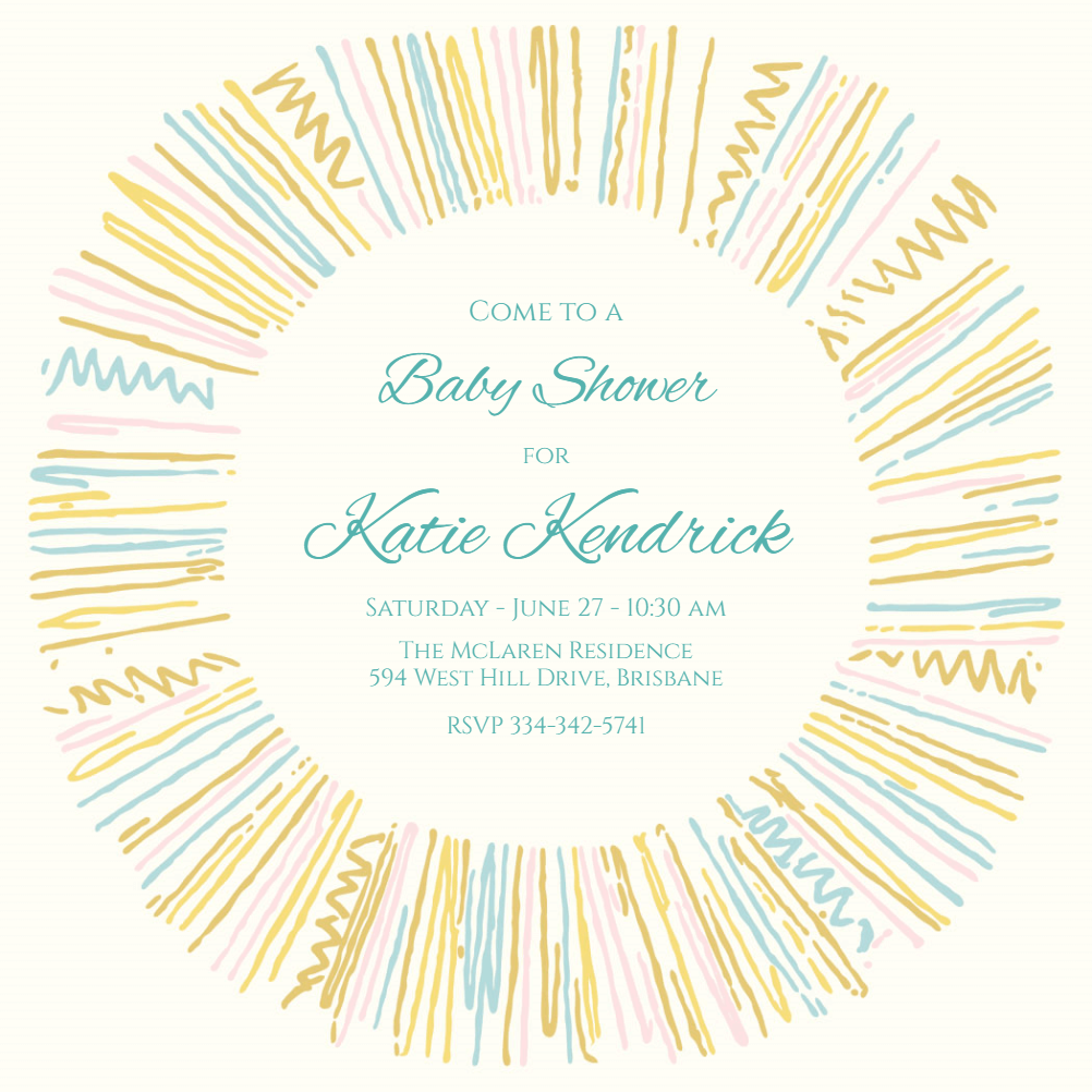 Baby Shower Invitation Templates (Free) Greetings Island