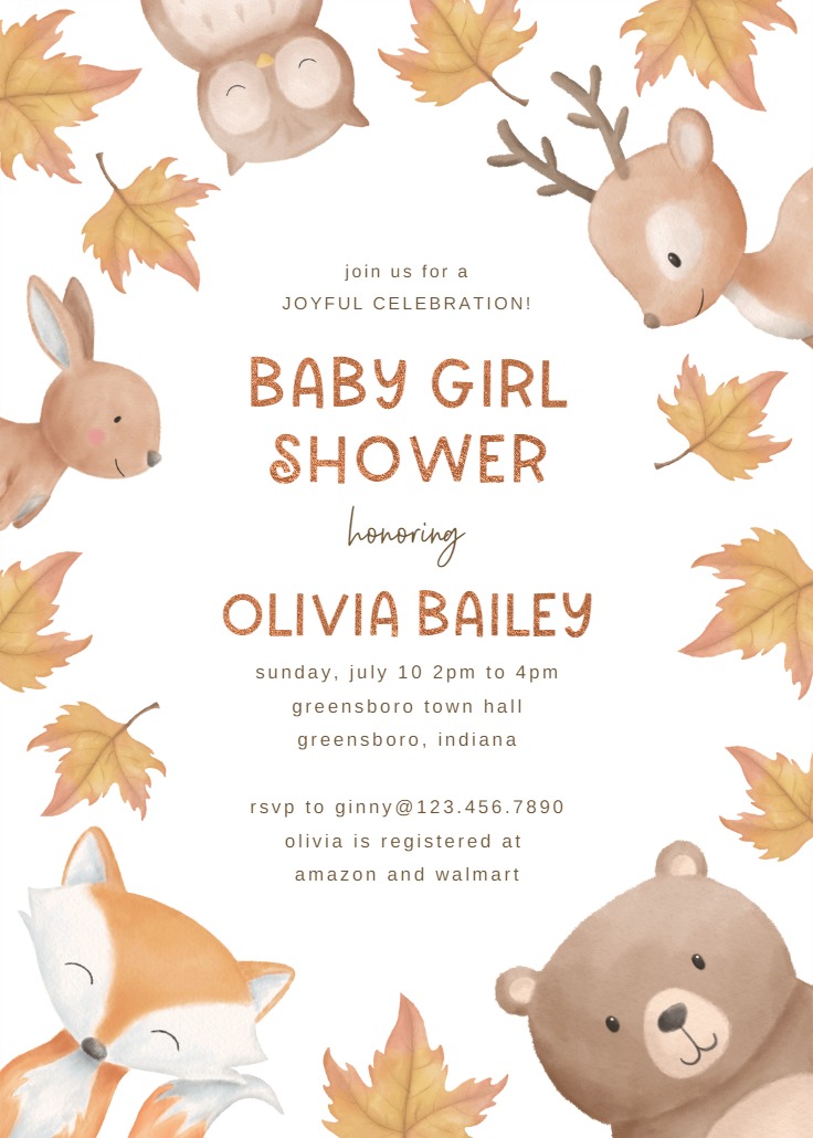 Swaddled Sweetness - Baby shower invitation Template (Free) | Greetings ...