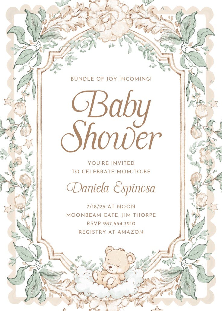 Sweet bundle - invitación de fiesta