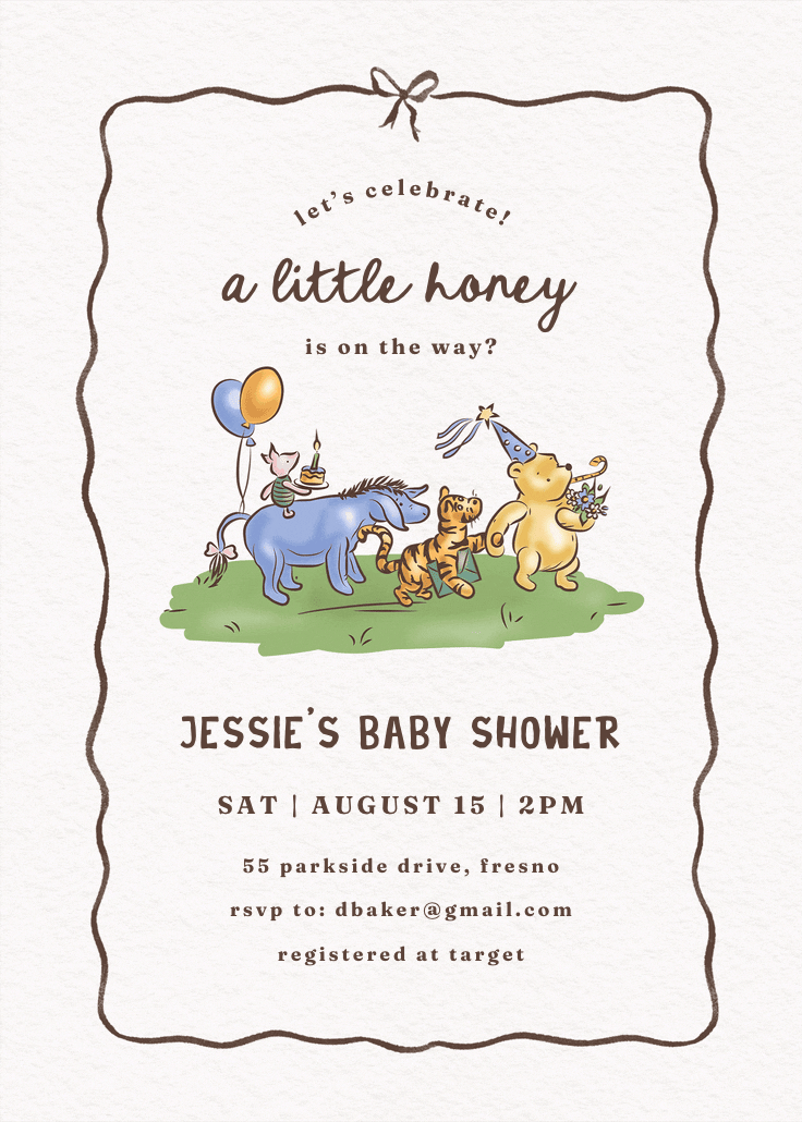 Sweet woodlands - invitación para todos los días