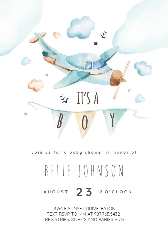 Greetings Island Baby Shower Invitations Baby Shower Invitations