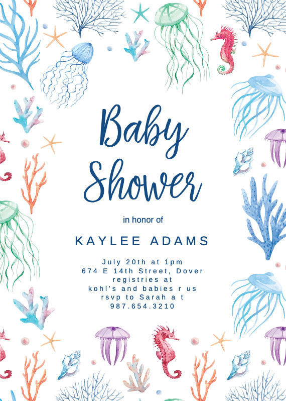 baby clipart free invitation shower