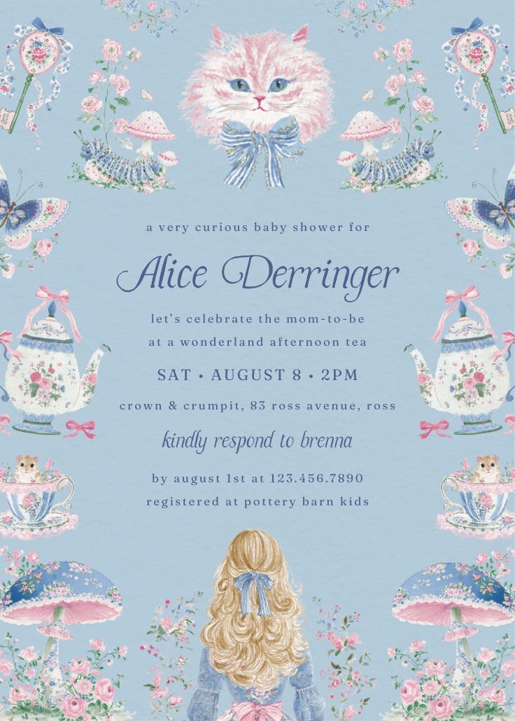 Wonderland - invitation