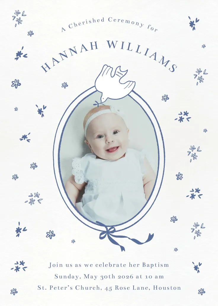 Faith and family - invitación para todos los días