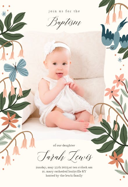 Terracotta Blossom (By Meghann Rader) - Baptism & Christening ...