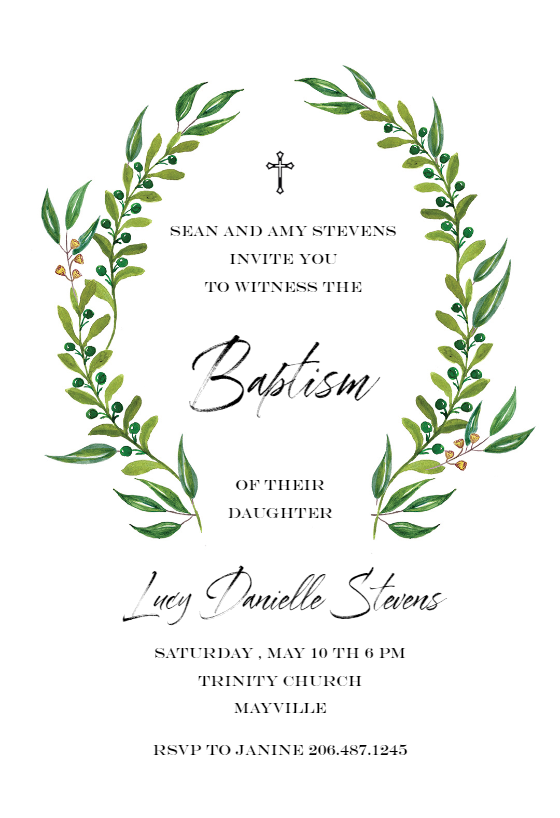 Christening Multi Invitations Cards With Free Envelopes Baptism Girls & Boys 