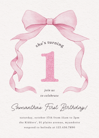 Birthday Invitations