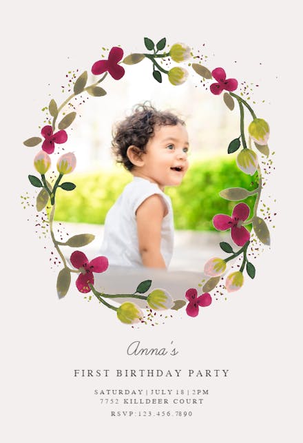 50 Report Birthday Invitation Template For Baby Girl Formating For Birthday Invitation Template For Baby Girl Cards Design Templates