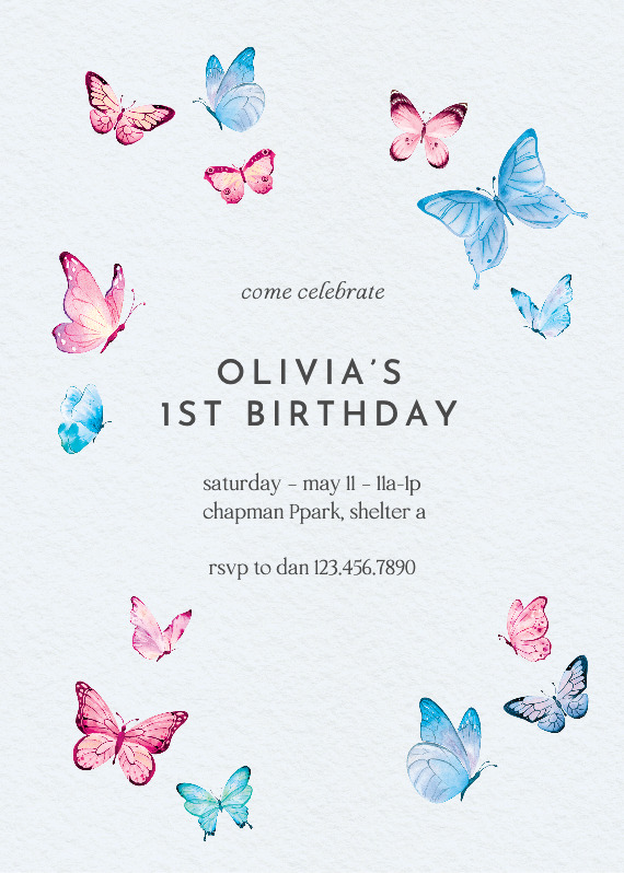 Gentle Friends - Birthday Invitation Template | Greetings Island