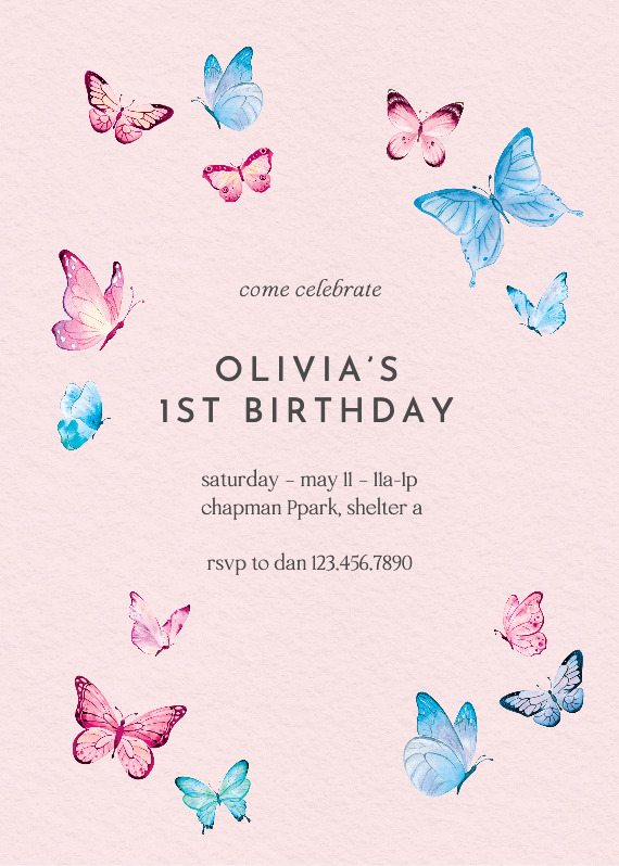 Gentle Friends - Birthday Invitation Template | Greetings Island