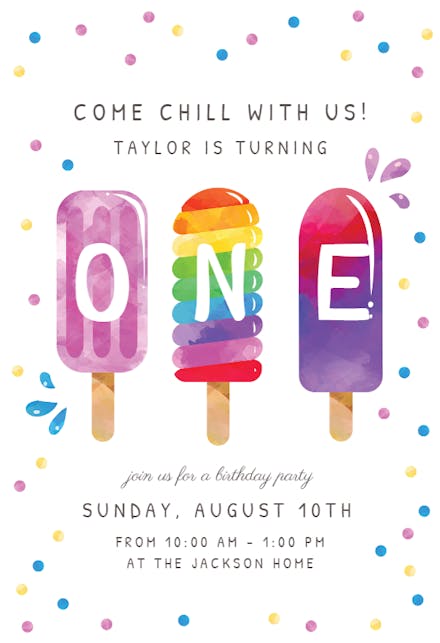 Ice Cream Parlor Invitation Boy Ice Cream Party Invite -  Portugal