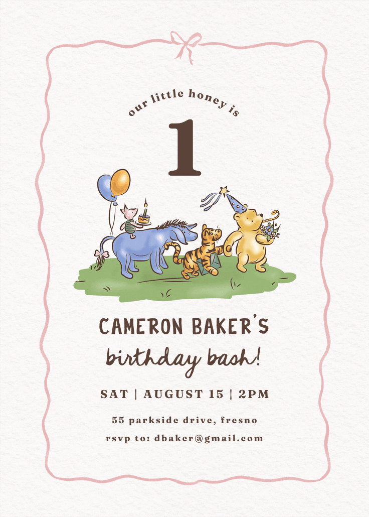 Sweet woodlands - invitación para todos los días