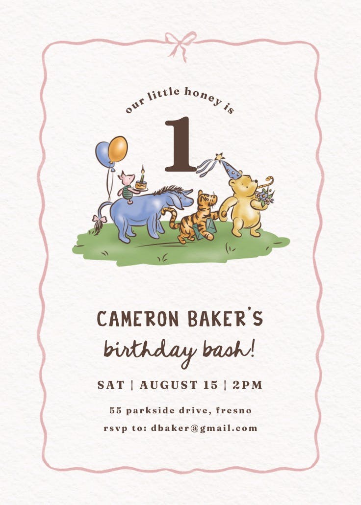 Sweet woodlands - invitación para todos los días