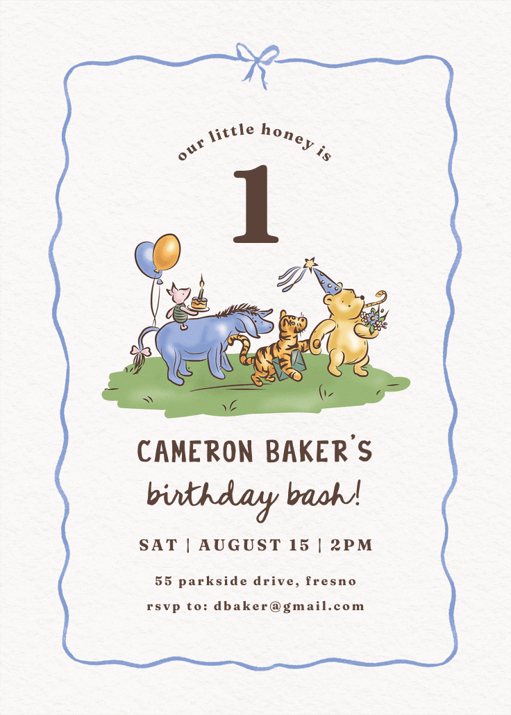 Sweet woodlands - invitación para todos los días