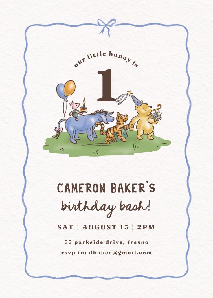 Sweet woodlands - invitación para todos los días