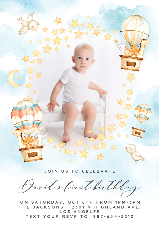 personalised baby 1st birthday