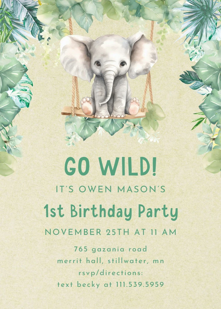 wild-elephant-1st-birthday-invitation-template-greetings-island