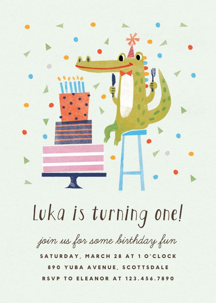 Wishful thinking - birthday invitation