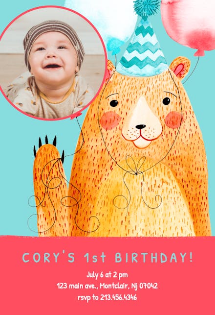 Hello - Birthday Invitation