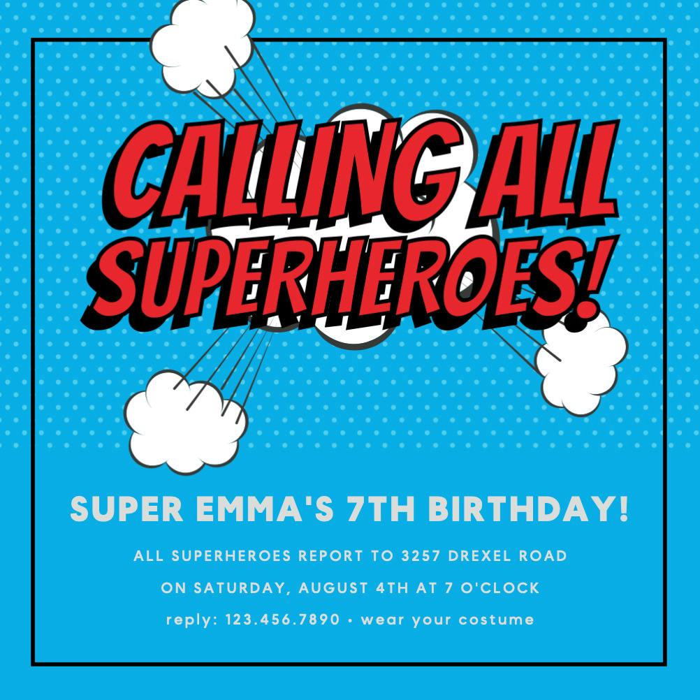 Super chic -  invitación de cumpleaños