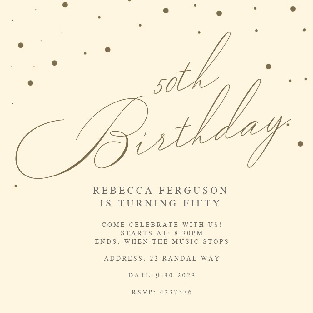 Birthday Invitation Templates (Free) | Greetings Island