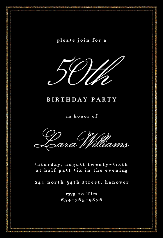 Eighty Years Young - Birthday Invitation Template (Free) | Greetings Island