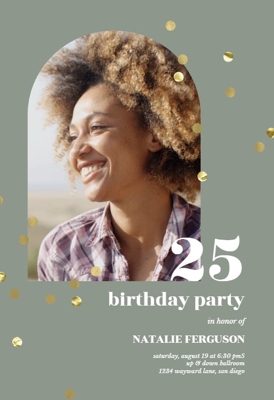 Feeling bubbly -  invitación de cumpleaños
